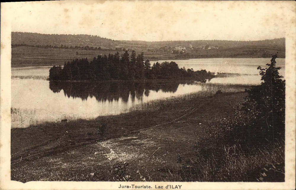 Lago de ILAY — Jura-Touriste — editor Jura-Touriste, número de série não visível - Frente