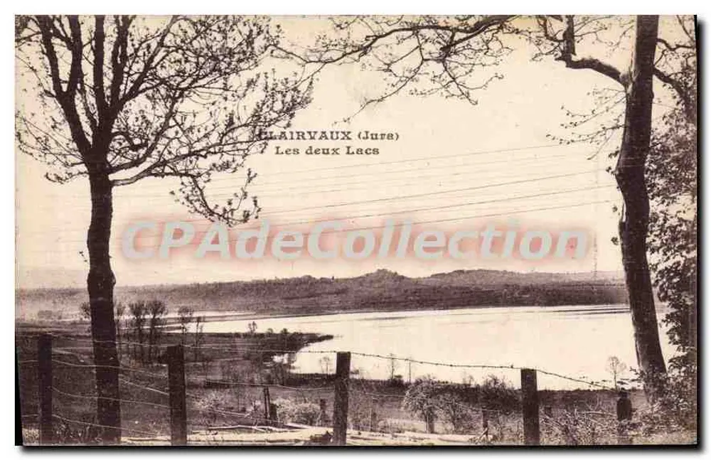 क्लेर्वॉक्स (जूरा) — दो झीलें — कोई एडिटर या सीरीज़ नंबर दिखाई नहीं देता - आगे