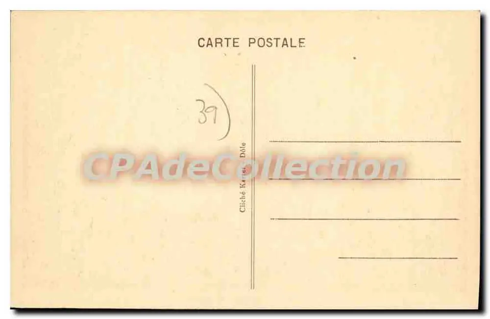 Arbois - Ponte sobre a Cuisance — Jura pitoresco — Cliché Karret, Dôle - Verso