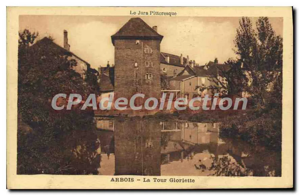 Arbois — A Torre Gloriette — O Jura Pittoresco - Frente
