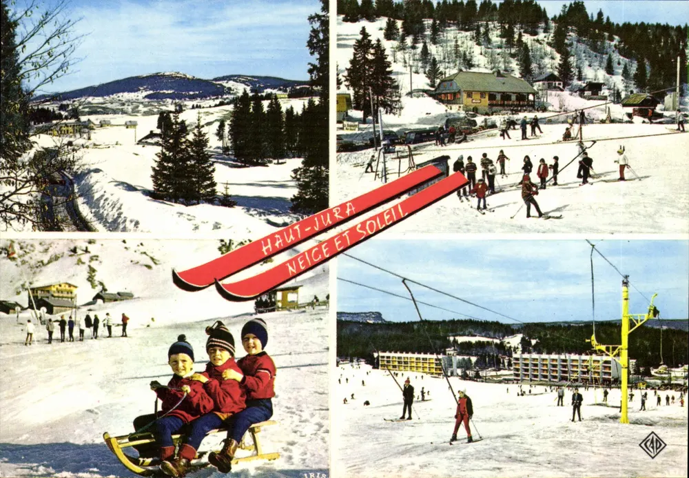 Hochjura — Schnee und Sonne — Elnacap - Vorderseite