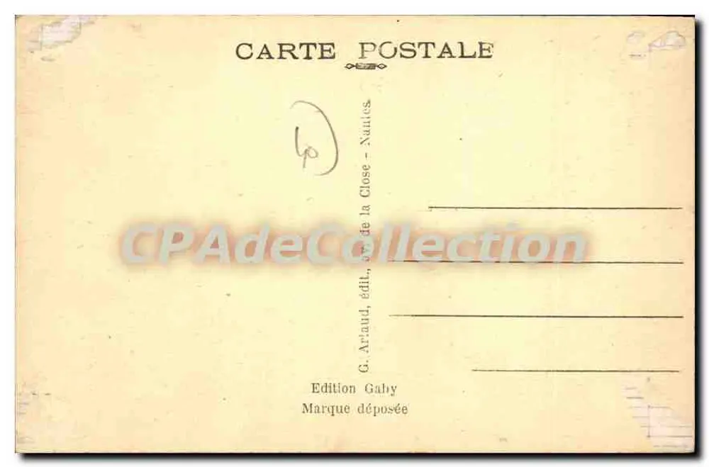 Capbreton (Landes) — A Estacade e a praia — SHOY - Verso