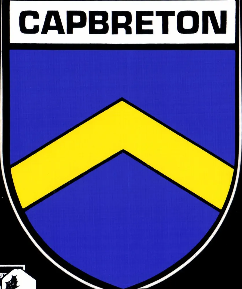 Capbreton — brasão com chevron amarelo — editor LRA Editions de Larrieu - Frente