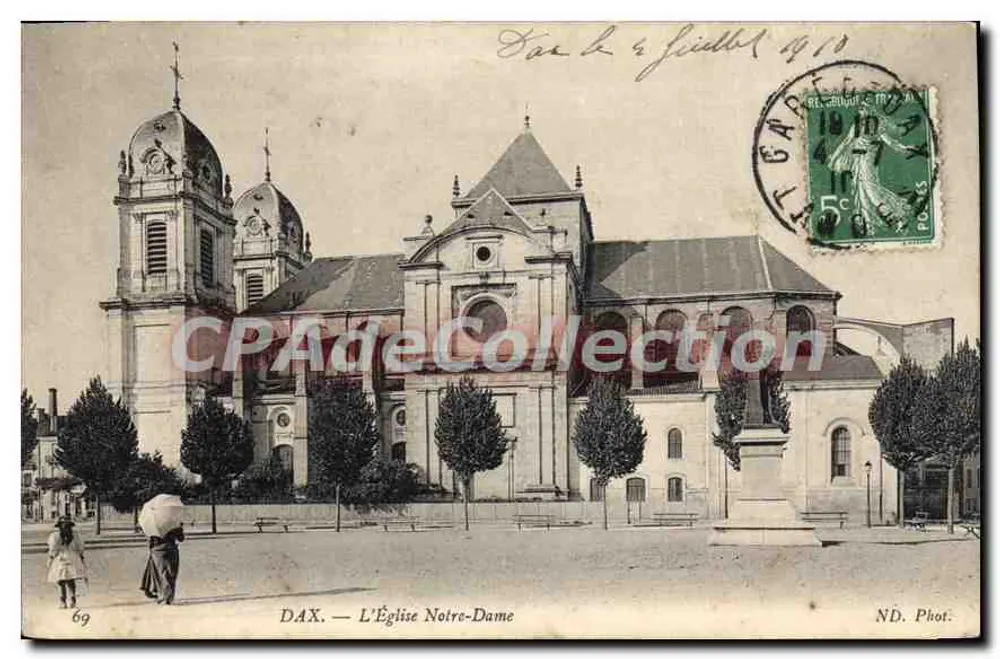 Dax — A Igreja de Nossa Senhora — ND. Fot. n°69 - Frente