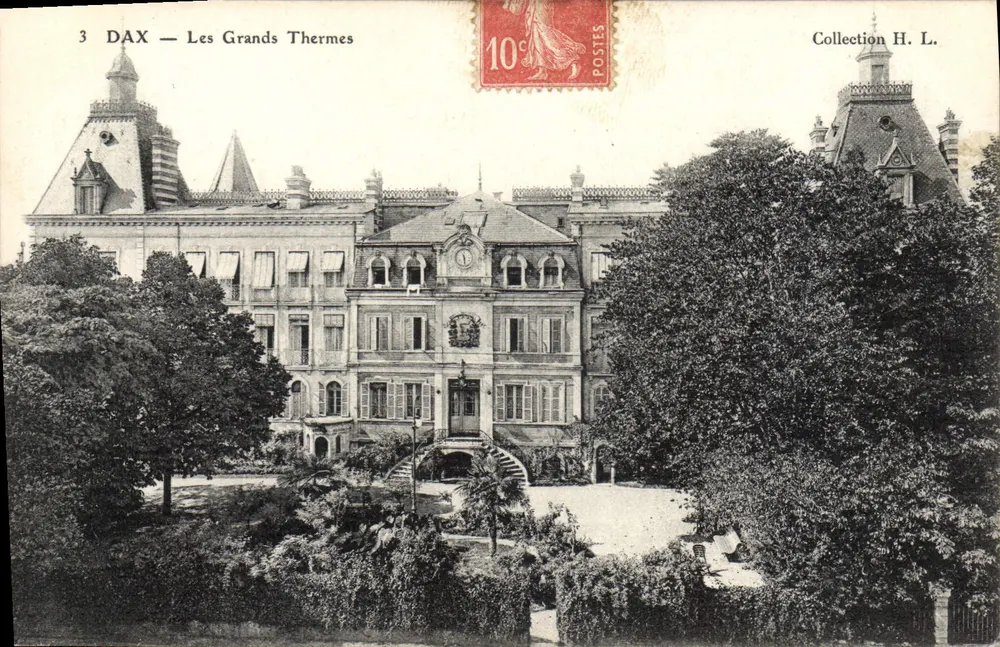 DAX — Os Grandes Termas — Coleção H. L. - Frente