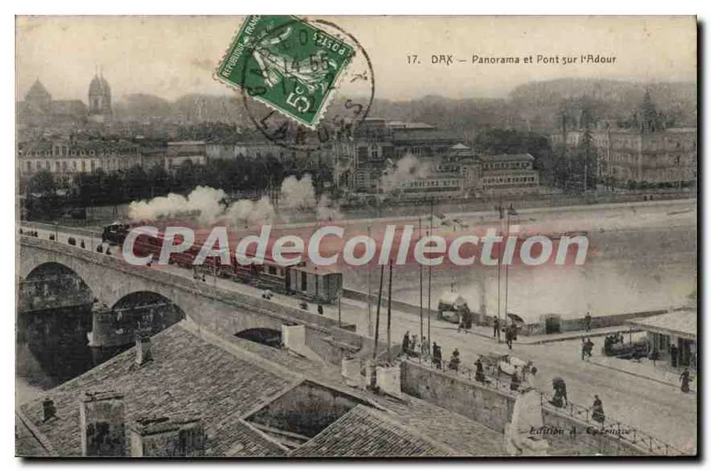 Stadtbild — Brücke über den Adour in Toulouse — Edition A. Cazeneuve, Nr. 17 - Vorderseite