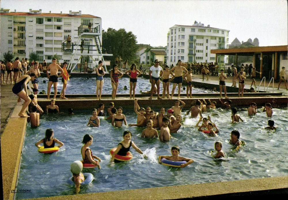A Piscina - DAX (Landes) — Edições « La Cigogne » n°40.088.40 - Frente