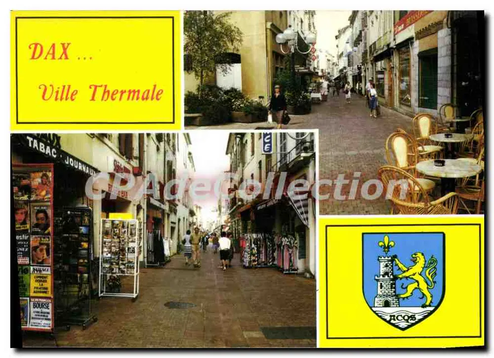 DAX ... Cidade Termal — Imagens da França, Landes - Frente
