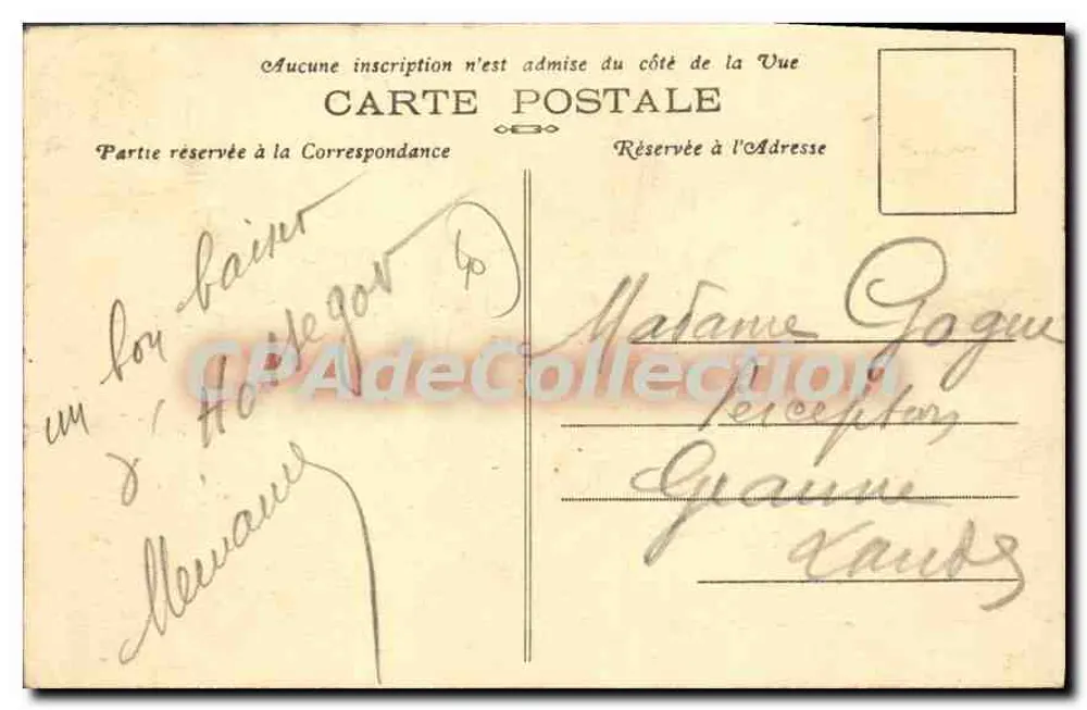 Hossegor, perto de Capbreton-sur-Mer (Landes) — Riberas do Lago de Hossegor — Edição Cazembon, n°213 - Verso