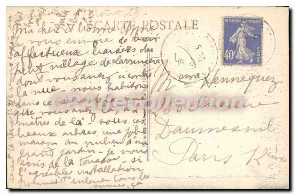 Grenade-sur-Adour (Landes) — Der Große Metallbrücke über den Adour und Blick auf Larrivière — Coll. Fr. Reiner, Spucerde, Grenade - Rückseite