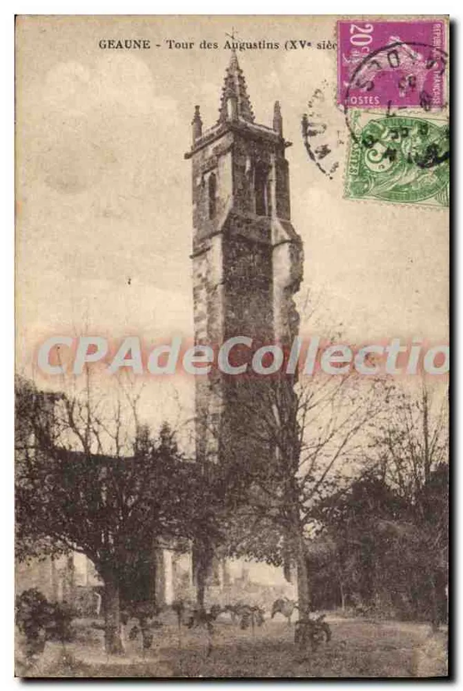 Géaune - Torre dos Augustinos (século XV) — Ayma fotografia, editor - Frente