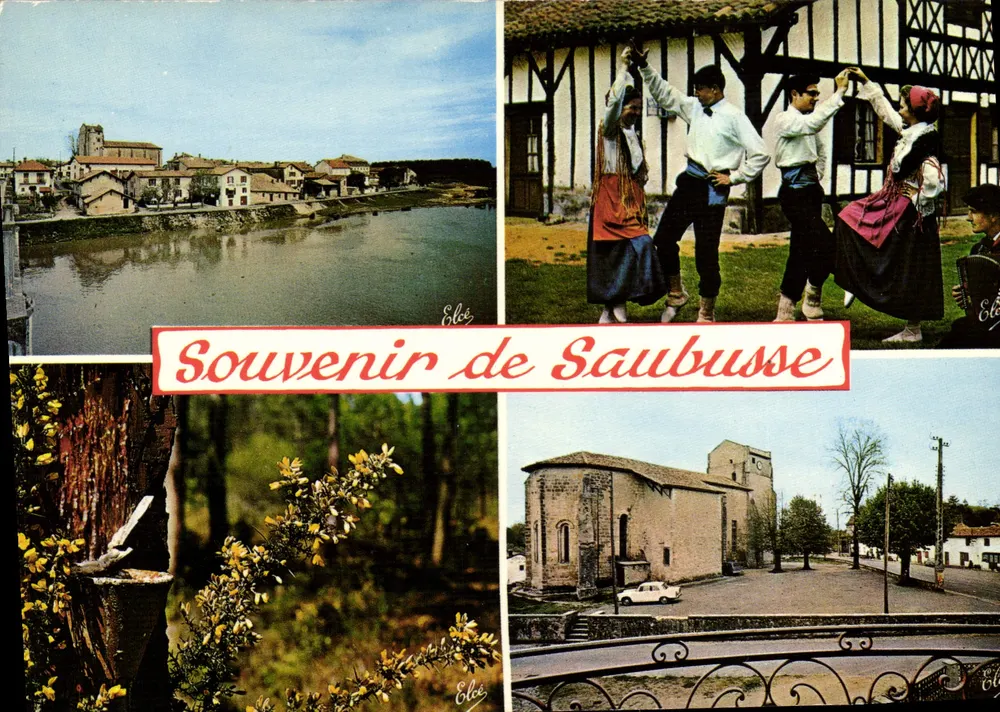 Saubusse — Lembrete de Saubusse — Elcé - Frente