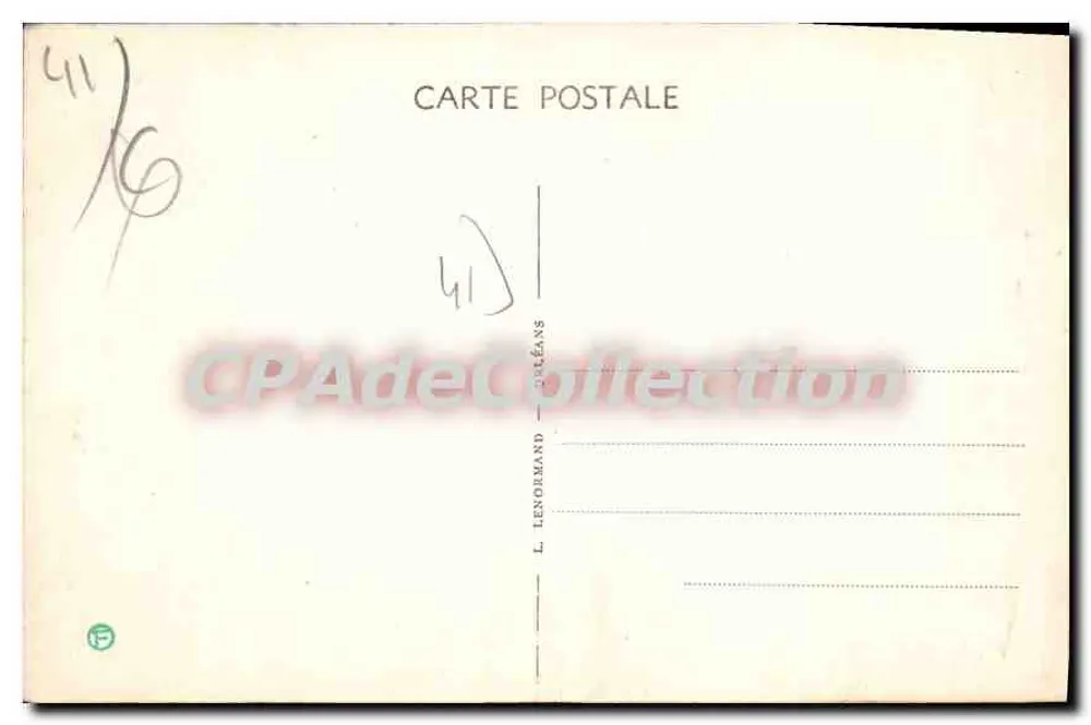 Saint-Aignan-sur-Cher — Los bordes del Cher — La Playa - Reverso