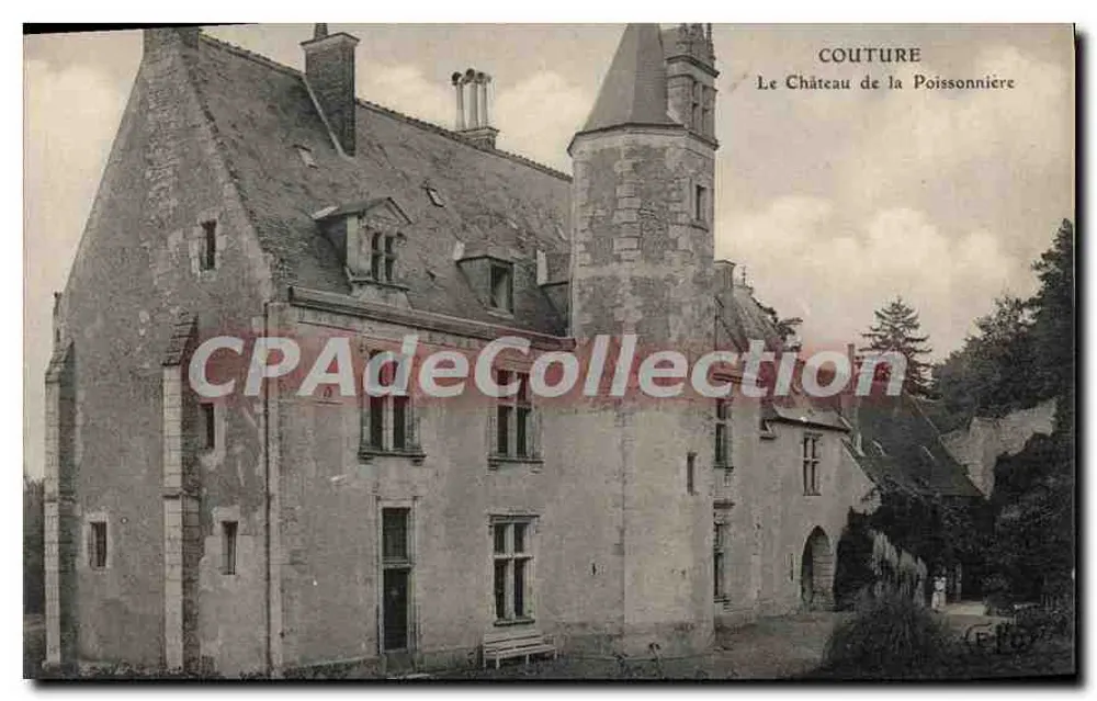 Couture — Het Kasteel van de Poissonnière — uitgever niet geïdentificeerd - Voorkant