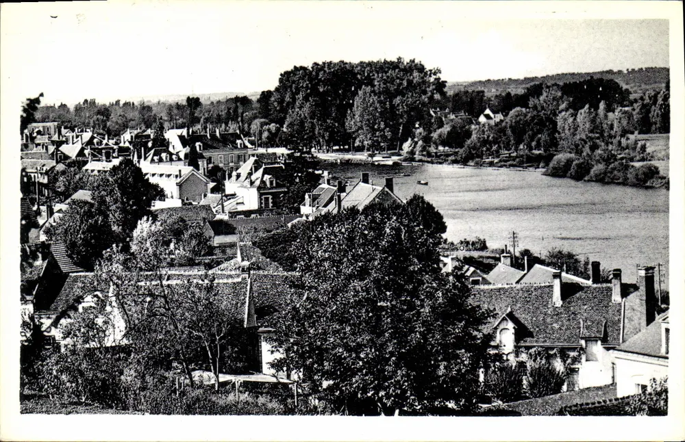 St-Aignan-sur-Cher — Allgemeiner Blick auf den Cher und die Strände — Cie des Arts Photographiques - Vorderseite