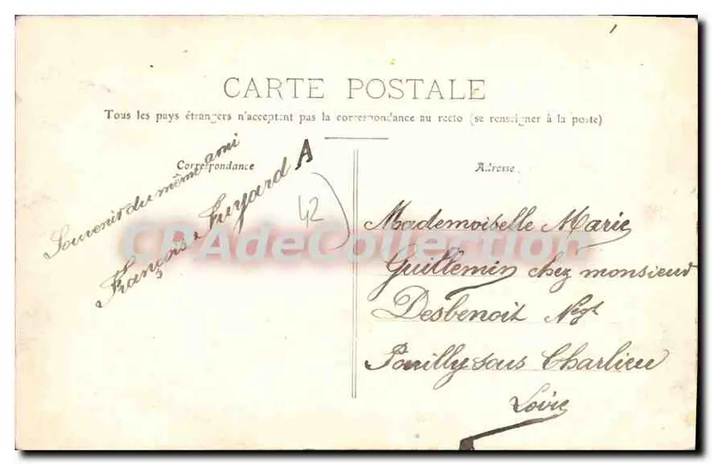Roanne (Loire) — O Teatro Municipal — Mme Boulery, editora - Verso