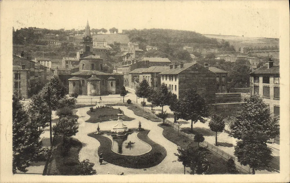Place Giraudet — Saint-Étienne — editor LL - Frente