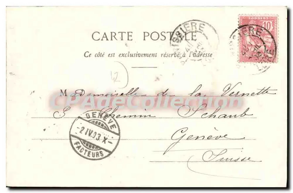 Environs de Panissières — Pierre Paillasse — editor não visível - Verso
