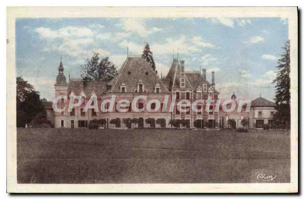 Vivans (Loire) — Castelo de La Molière — Combière Imp. Malin (S. C. L.) - Frente