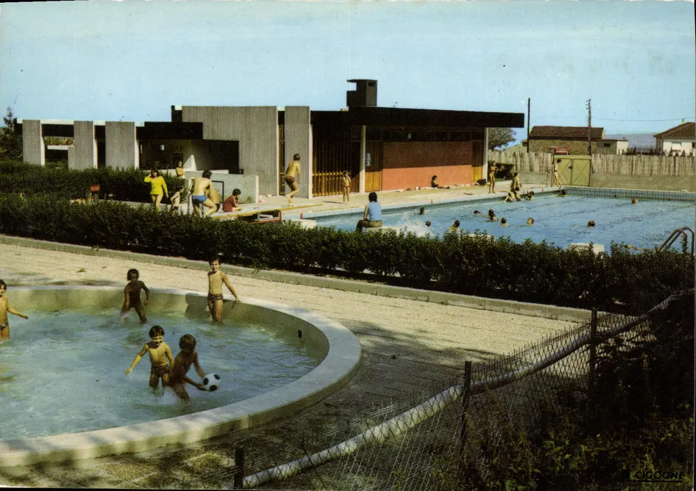 La Piscine - Pelussin (Loire) — Edições LA CIGOGNE, n° 42.168.14 - Frente