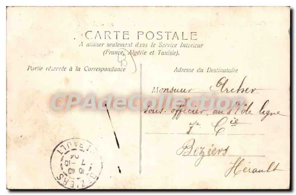 Le Puy — Rocher d'Aiguilhe, Rocher corneille und Kathedrale — Vintage Postcard/Antike Ansichtskarte - Rückseite