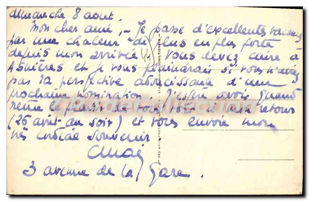 La Baule — Ansicht vom Majestic — n° 179 - Rückseite