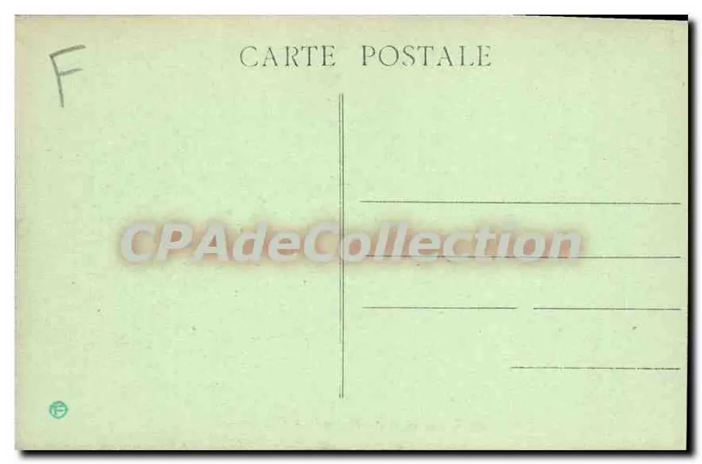 Haus St-Joseph, NANTES — Der Rauchsaal — Antike Ansichtskarte déCollection - Rückseite