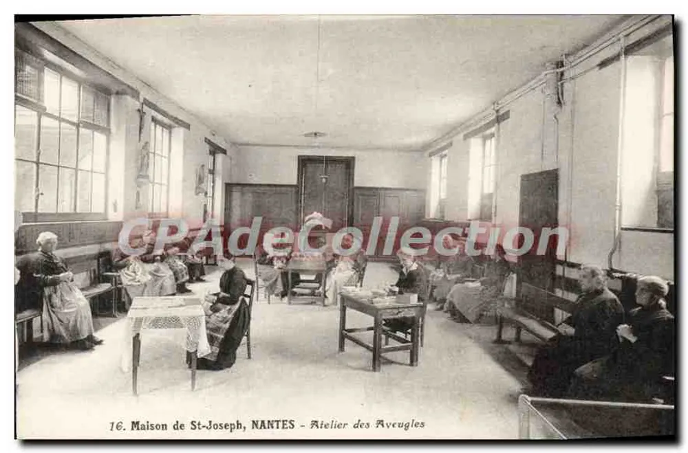 Atelier für Blinde — Haus St-Joseph, NANTES — Atelier für Blinde - Vorderseite