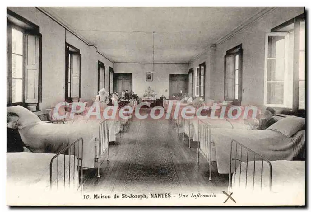 Haus St-Joseph, NANTES — Eine Krankenstation — n°10 - Vorderseite