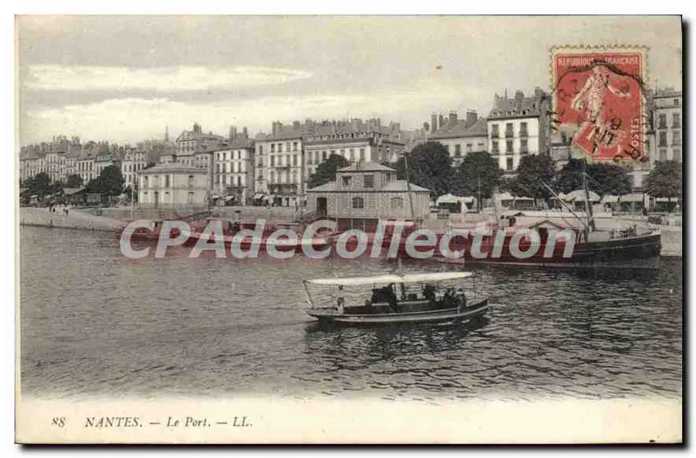 NANTES — Port — LL. — Kolekcja LL. - Awers