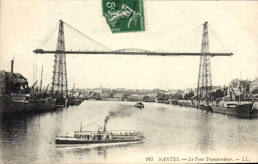 NANTES — O Ponte Transbordeur — LL. n° 165 - Frente