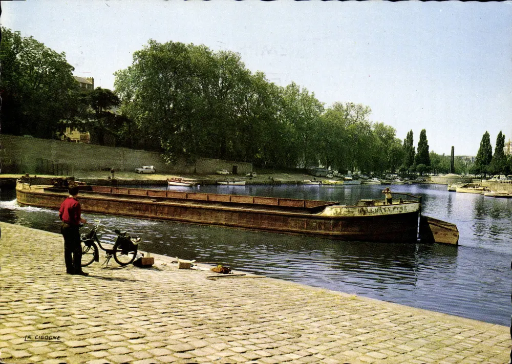 Der Bassin des Pont Morand — Nantes — Éditions La Cigogne - Vorderseite