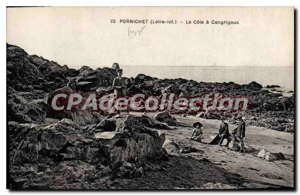 Pornichet (Loire-Inf.) — A Costa de Congrigoux — F. Hapeau, Nantes - Frente