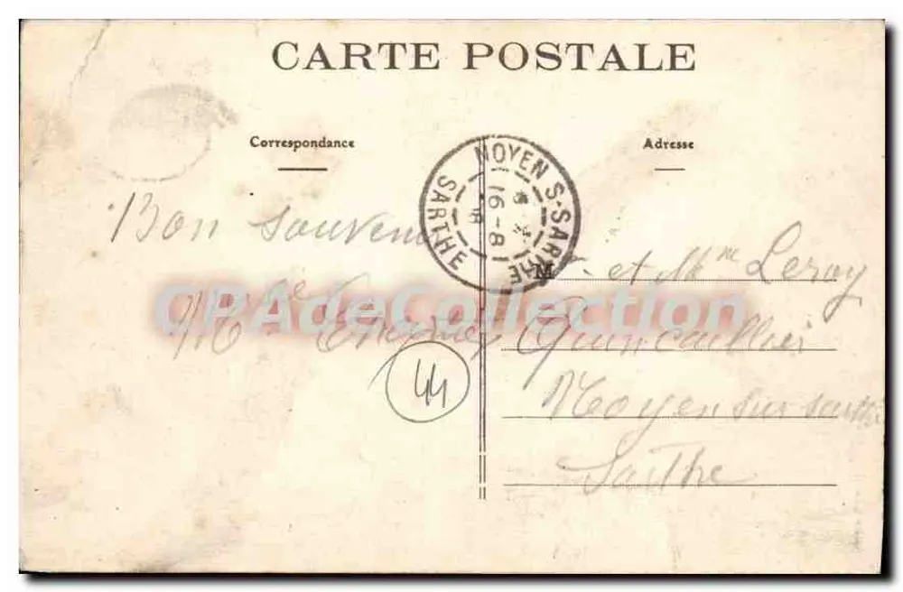 Pornichet (Loire-Inf.) — Widok panoramiczny — wydawca nieznany - Rewers
