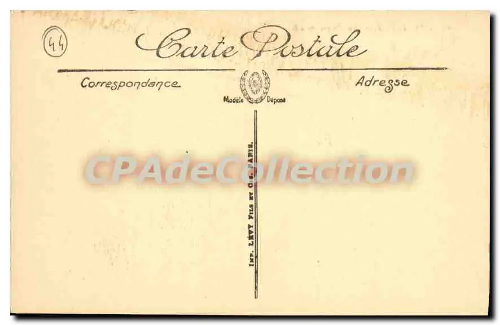 Pornichet — A Praia — LL. — N° 85 - Verso