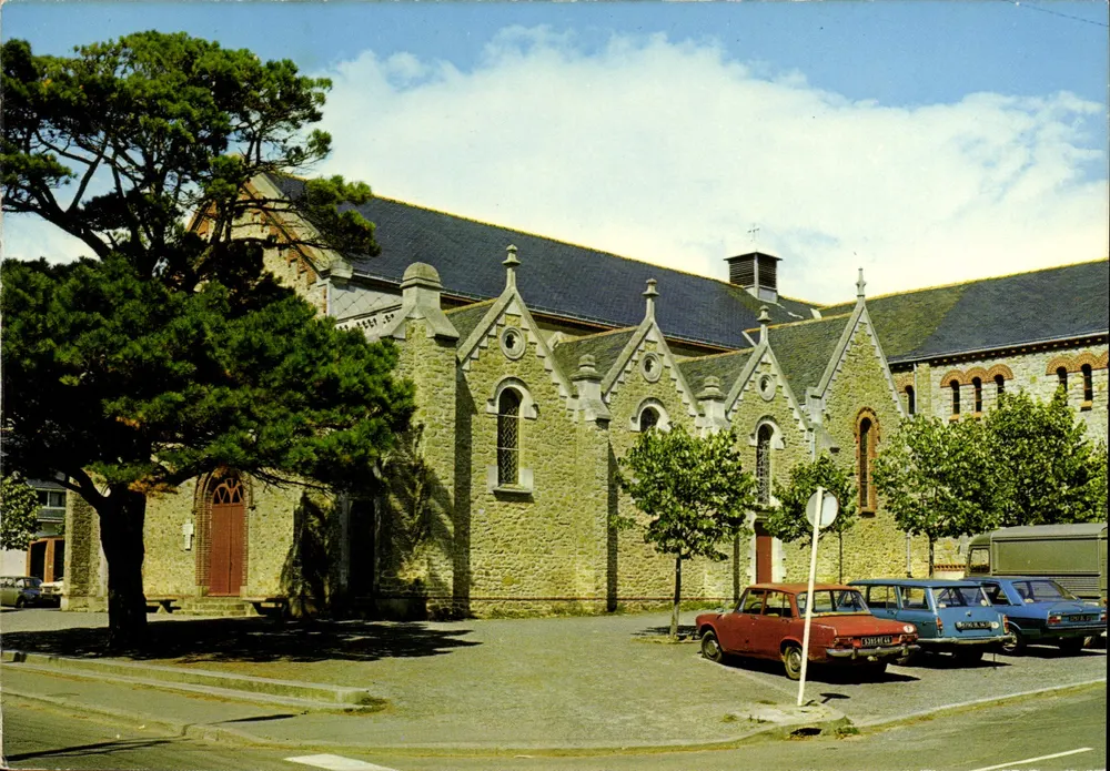 Igreja de Pornichet (L.A.) — vista externa — Edições do Gabier, n° XN107 - Frente
