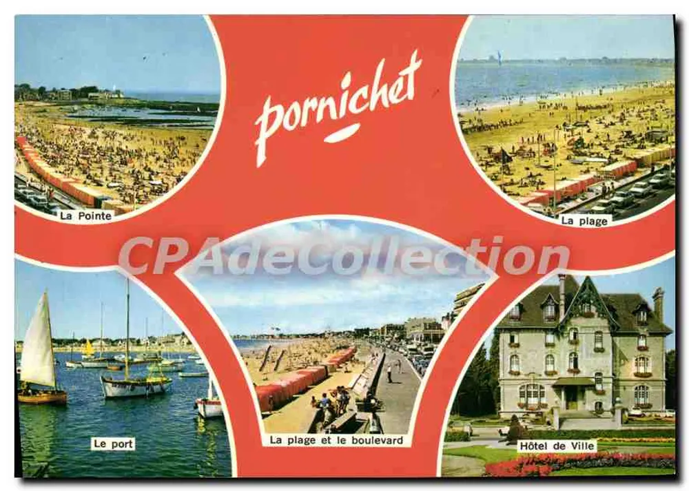 Pornichet — vista panorâmica — Edição Réunies B.R. 15 - 87350 Panazol - Frente