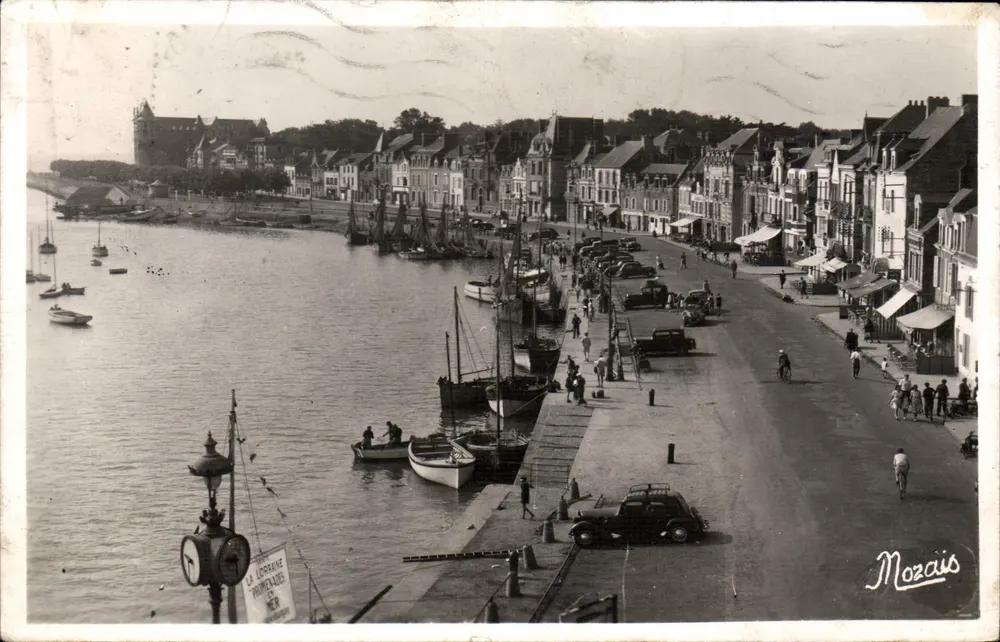Allgemeiner Blick auf den Hafen — Mozais — Éditions NOZAIS, TENUÉ-ROUCHAUD, Nantes - Vorderseite