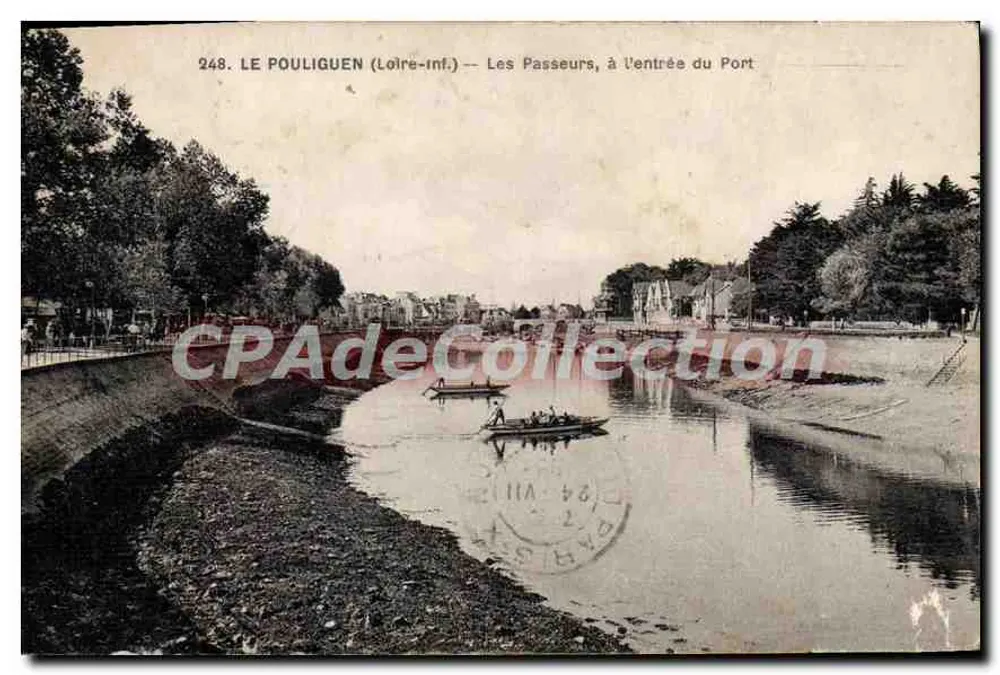Le Pouliguen (Loire-Inf.) — I Passeur, all'ingresso del Porto — editore Chappeau, n° 248 - Recto