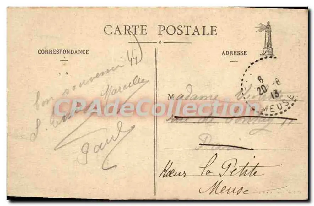 Le Pouliguen (L.-I.) - Allgemeiner Blick auf die Kais bei Ebbe - Coll. O. Pommet - 306 - Rückseite