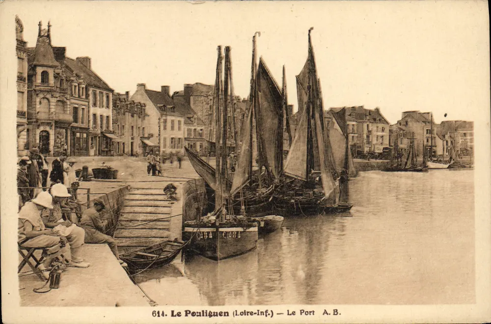 Le Pouliguen (Loire-Inf.) — O Porto — A.B. n°614 - Frente