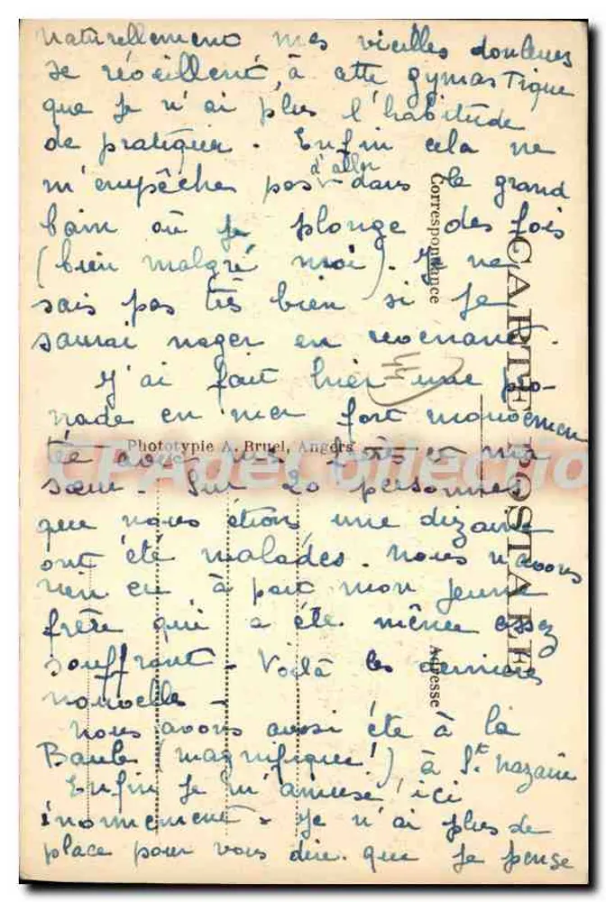 Le Pouliguen (Loire-Inf.) — O Porto — A.B. n°614 - Verso