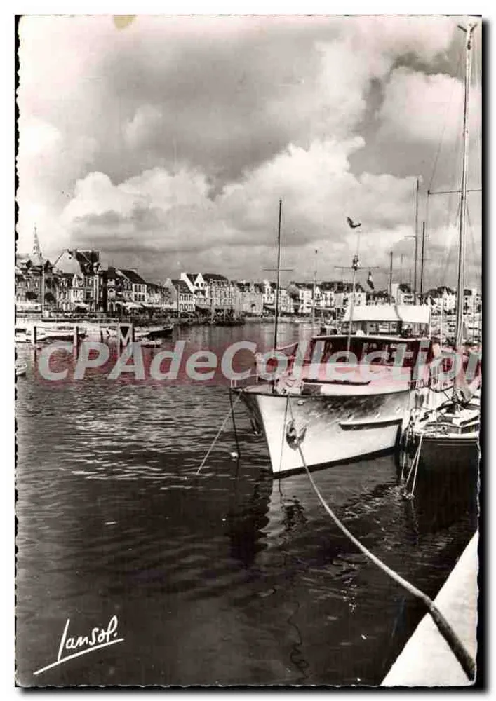 Porto de La Baule — vista dos barcos e do cais — fotografia Janssot - Frente