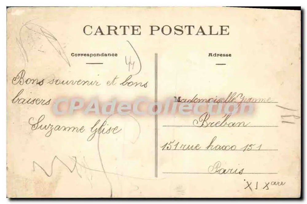 SAINT-NAZAIRE - Ein Stück der Strandpromenade — Sammlung Morel, Saint-Nazaire, n° 473 - Rückseite