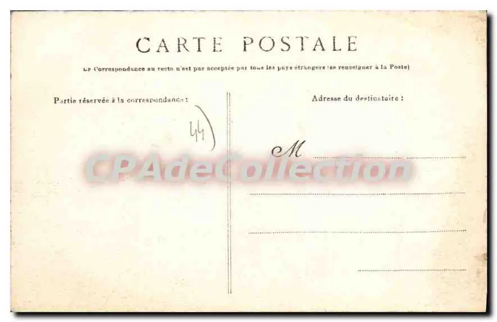 St-Nazaire — Die Spitzen von Ville-ès-Martin und l’Ève — Aufnahme von der neuen Mole — Sammlung DELAVEAU - Rückseite