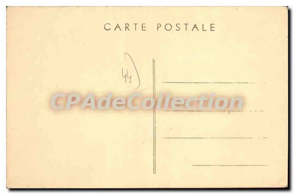 LES MOUTIERS-en-RETEZ (L.-Inf.) — Allée de Pins — Coll. Gaudiche n°22 - Rückseite
