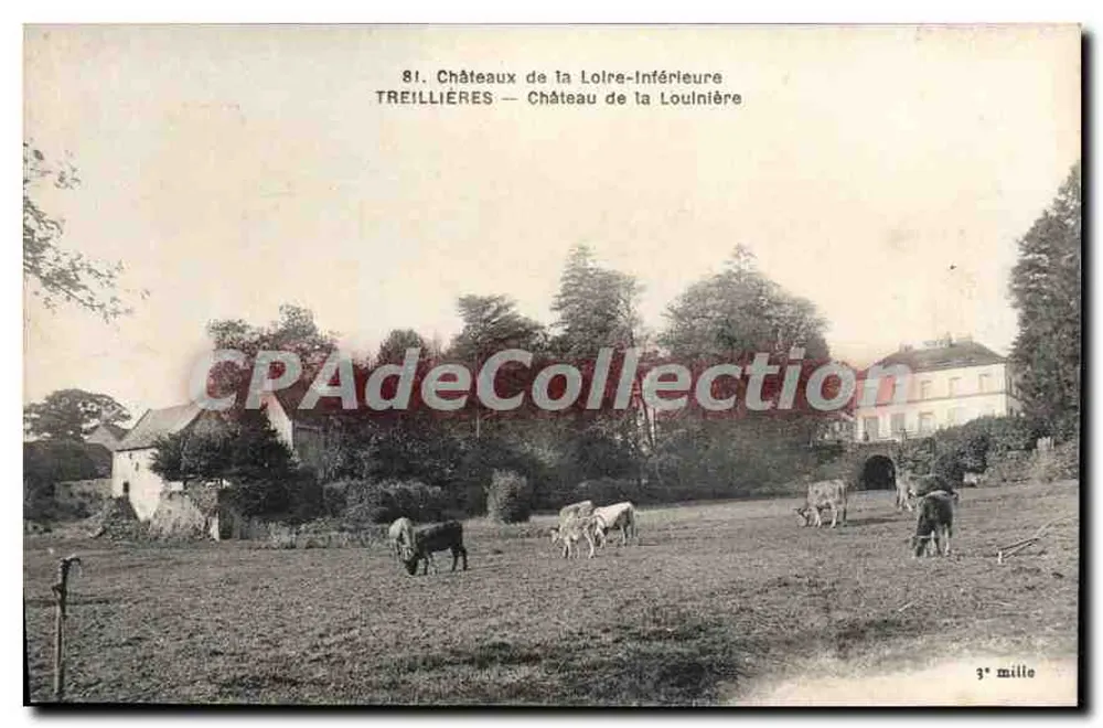Schloss der Louinière — Treillières — 81. Schlösser der Loire-Inférieure - Vorderseite