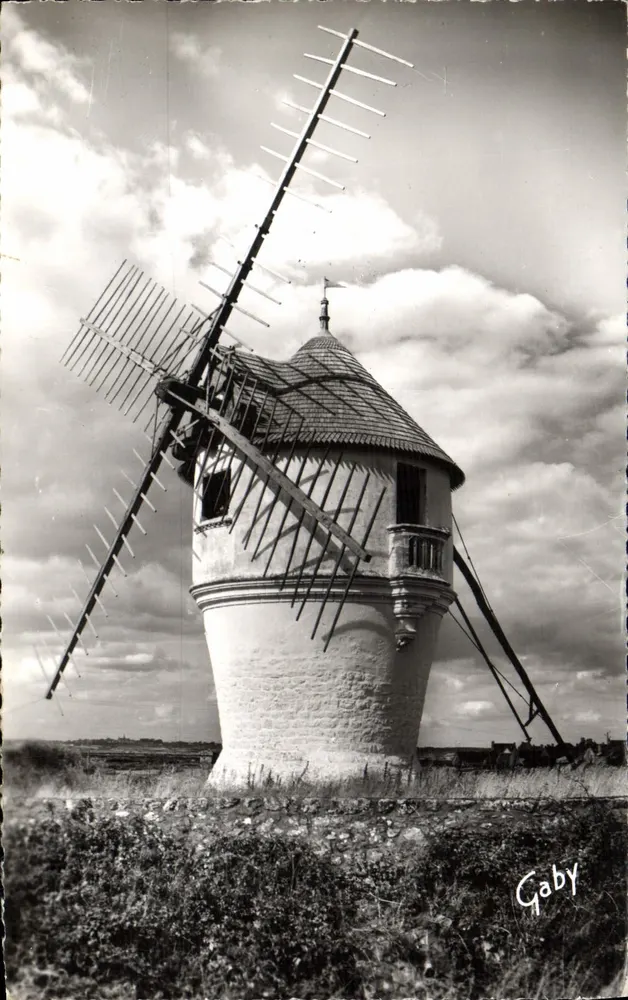 Mühle der Masse in Batz-sur-Mer — Halbinsel Guerandaise — Editions Gaby - Vorderseite