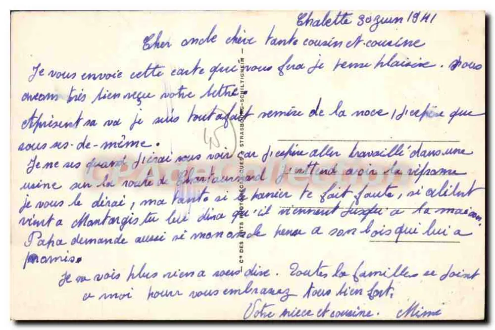 Montargis — O Ponte Tivoli e a casa do ponte — editor Saint Congélo - Verso