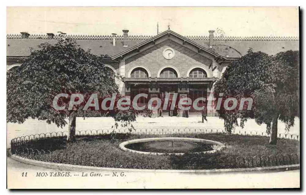 Montargis — A Estação — N.G. — N°11 - Frente